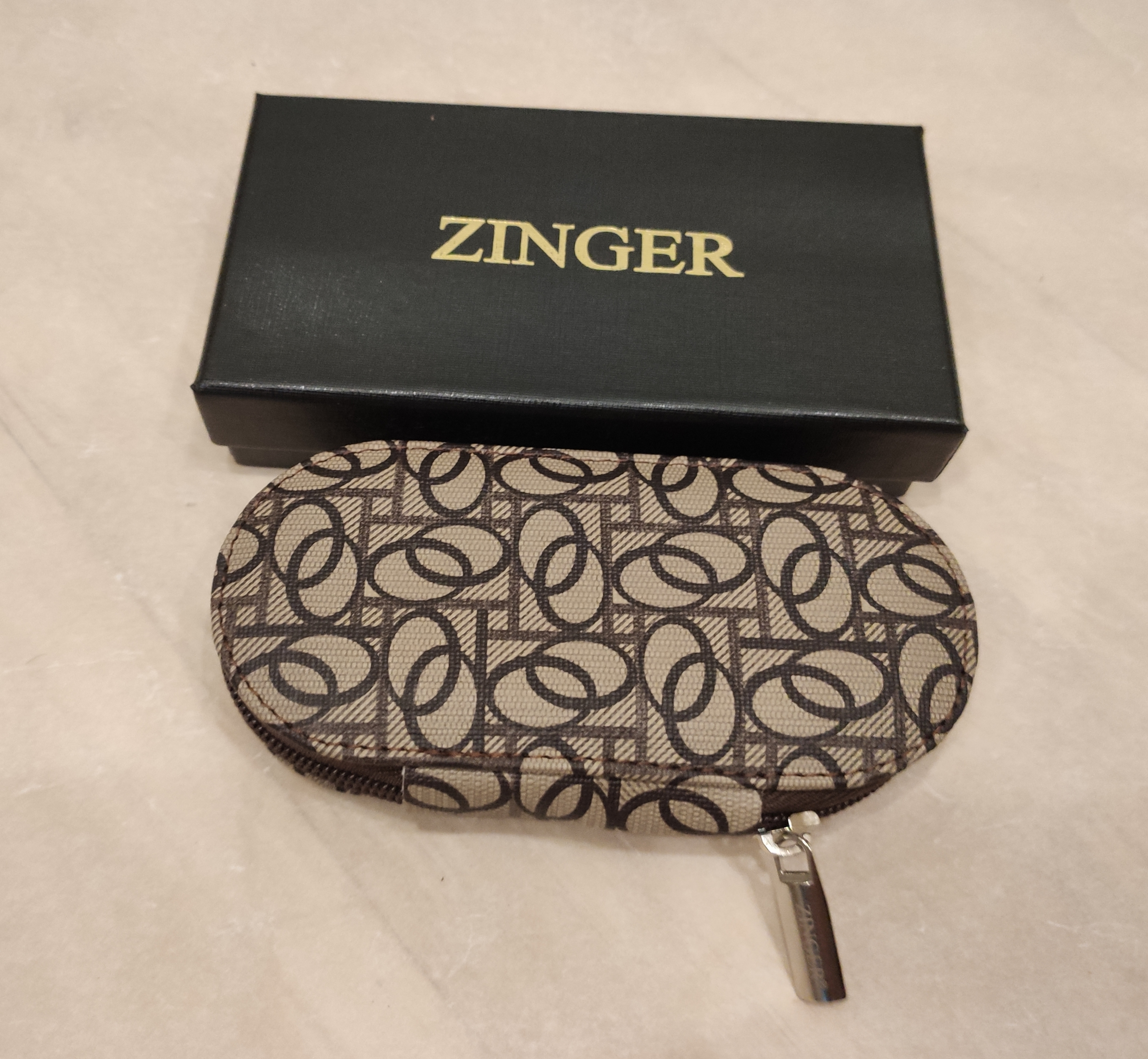 Маникюрный набор Zinger 7104 S (6 предметов) КОЛЬЦА - фото3