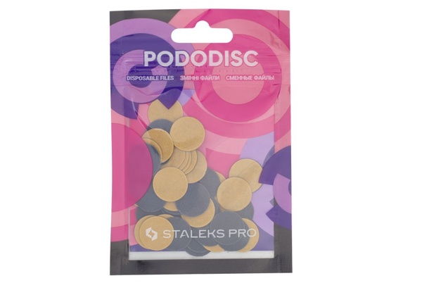 Сменные файлы для педикюрного диска PODODISC S 100 грит (50 шт) - фото