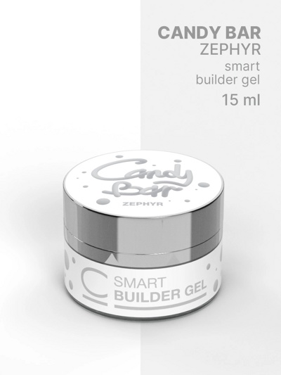 Гель COSMO Gel Builder CANDY BAR SMART Zephyr 15 мл - фото