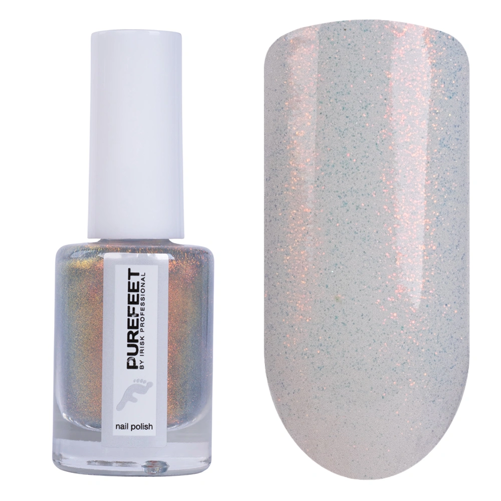 Лаковое покрытие с мерцающим эффектом IRISK Shimmery PureFeet, 10 мл (003) - фото