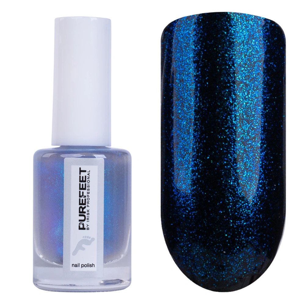 Лаковое покрытие с мерцающим эффектом IRISK Shimmery PureFeet, 10 мл (005) - фото