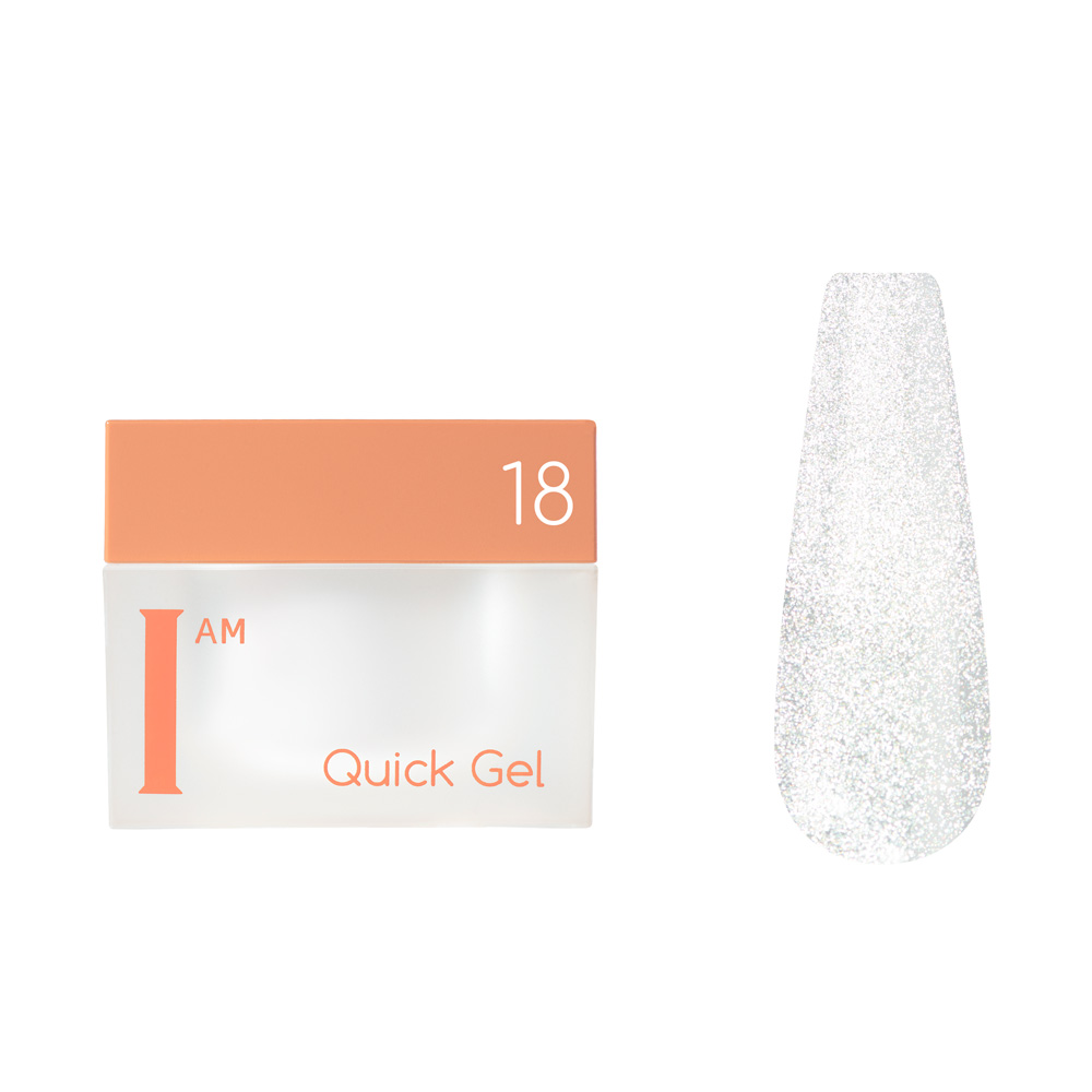 I AM Гель скоростной жидкий Quick Gel, 12мл (18 Cat eye) - фото