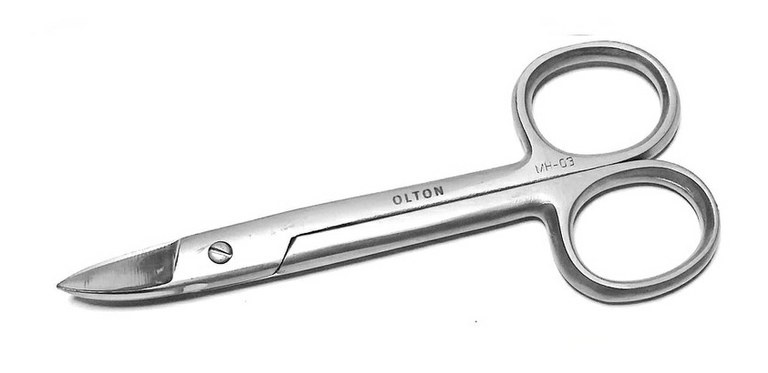 Педикюрные ножницы для ногтей OLTON МН-03 - фото