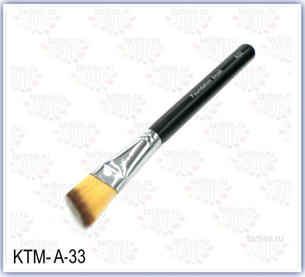 Кисть TARTISO KTM-А-033, для нанесения масок и парафина - фото