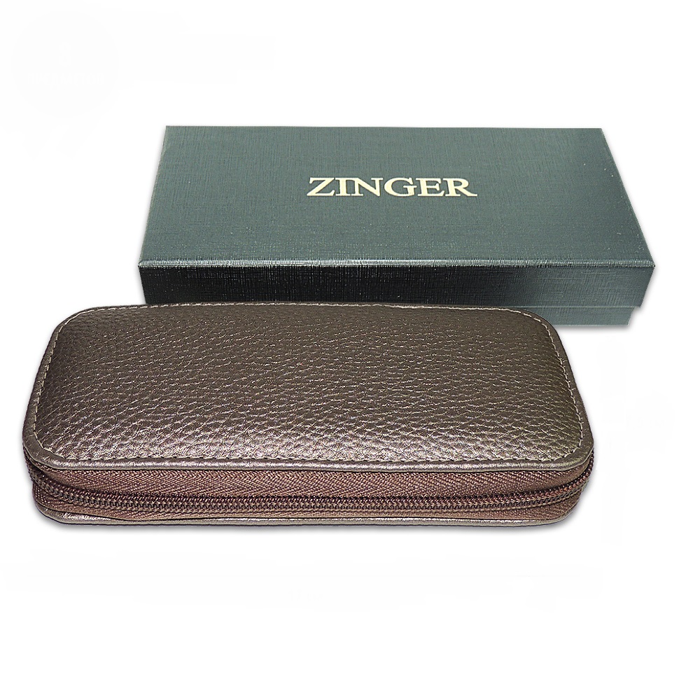 Маникюрный набор Zinger 7106 SM (8 предметов) СЕРЫЙ - фото2